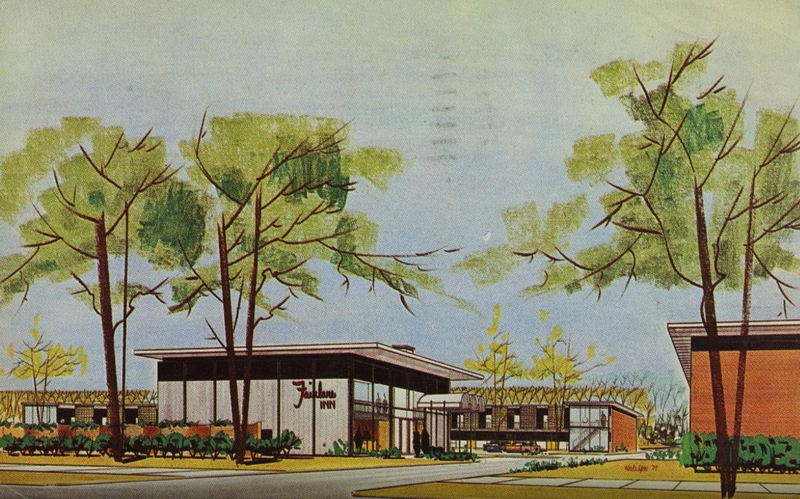 Fairlane Inn - Great Rendering From Henry Ford Museum (newer photo)